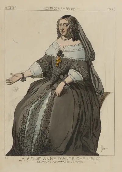Anna Rakouská (1644), Raphaël Jacquemin
