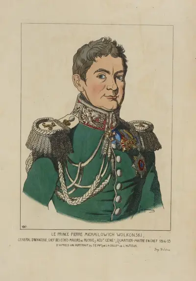 Prinz Pierre Michailowich Wolkonski von Raphaël Jacquemin