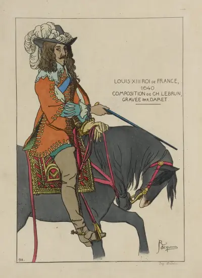 Ludwik XIII, król Francji, 1640, Raphaël Jacquemin