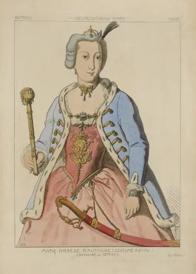Marie Thérèse d'Autriche (královský kostým), Raphaël Jacquemin