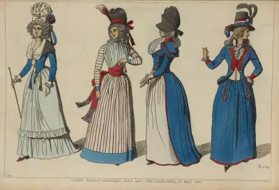 Módní revoluce v Paříži, září 1789, březen, duben a srpen 1790, Raphaël Jacquemin