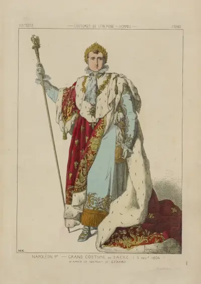 Napoleon I. im Krönungsornat von Raphaël Jacquemin