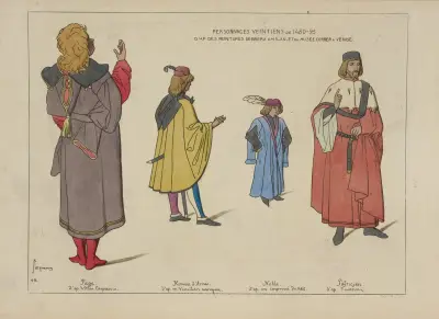 Benátské postavy z let 1480–95, Raphaël Jacquemin