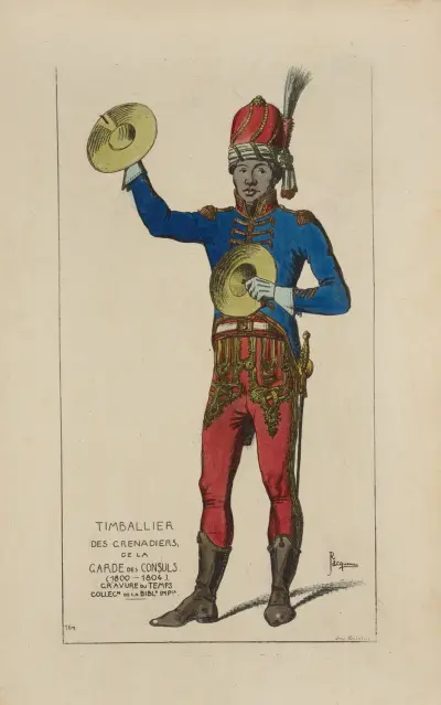 Timballier des Grenadiers de la garde des consuls von Raphaël Jacquemin