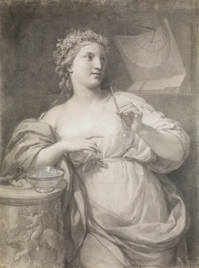 Griechische Tänzerin av Anton Raphael Mengs