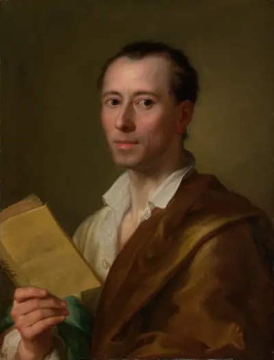 Johann Joachim Winckelmann (1717–1768) av Anton Raphael Mengs