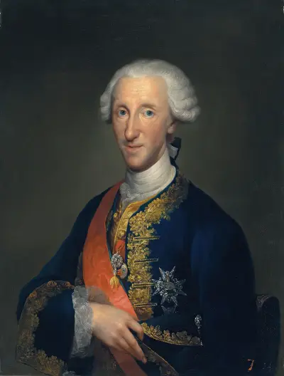 Porträtt av Don Luis de Borbón, spansk infant av Anton Raphael Mengs