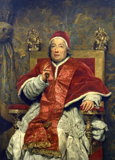 Portret papieża Klemensa XIII, 1758, Anton Raphael Mengs