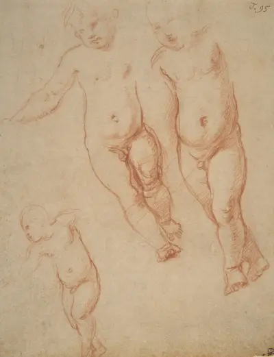 Studies of the Christ Child av Raphael