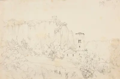 Castel Saint-Elie av Jacques-Raymond Brascassat
