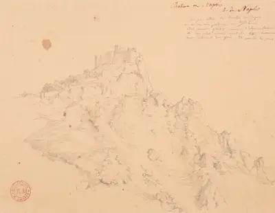 Château de Capri av Jacques-Raymond Brascassat