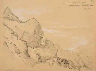 Couvent de Saint-Nicolas av Jacques-Raymond Brascassat