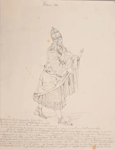 Kejsar Fredrik III av Jacques-Raymond Brascassat