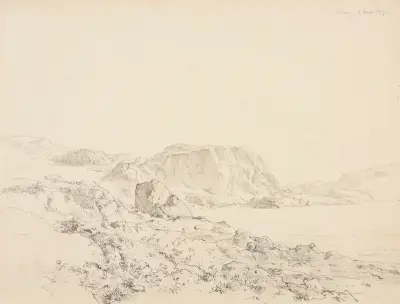 Landschaft bei Oban, 1850 – Nr. 3 von Jacques-Raymond Brascassat