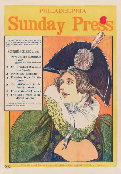 Philadelphia Sunday Press; June 2nd av George Reiter Brill