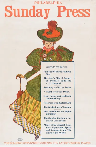 Philadelphia Sunday Press; 10 maj av George Reiter Brill
