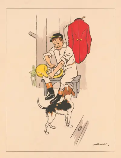 Vorbereitung, 1900 – Nr. 1 von George Reiter Brill