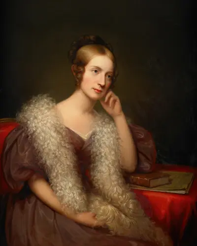 Caroline Louisa Pratt Bartlett av Rembrandt Peale
