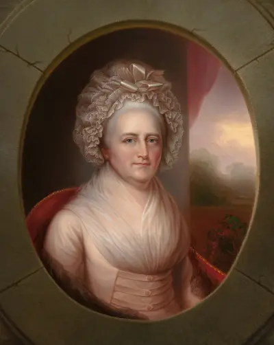 Martha Washington av Rembrandt Peale