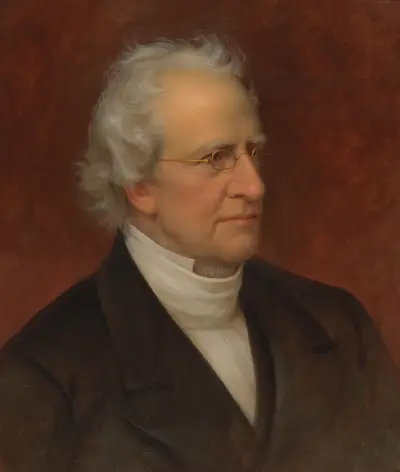 Portrait Of Charles Hodge av Rembrandt Peale