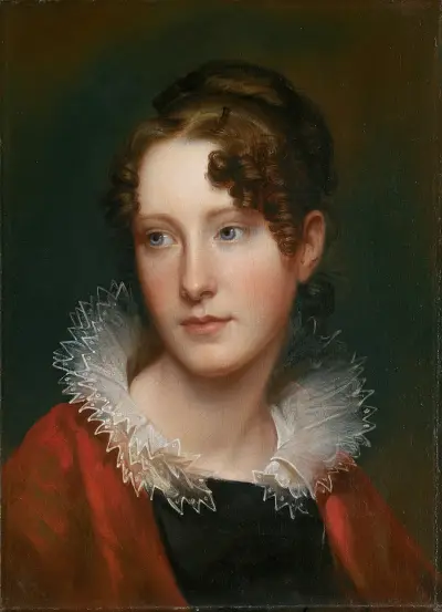 Portrait Of Rosalba Peale av Rembrandt Peale