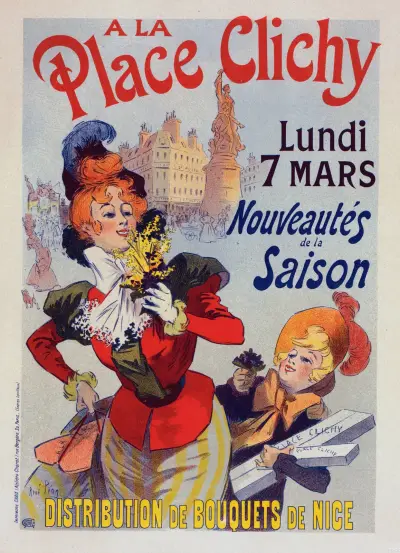 A la Place Clichy av René Péan
