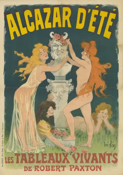 Alcazar d’Eté. Les tableaux vivants av René Péan