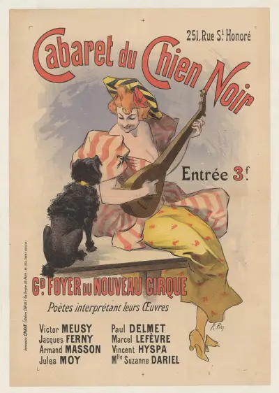 Cabaret du Chien noir av René Péan
