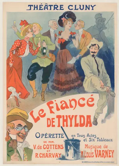 Théatre Cluny. La fiancé de Thylda av René Péan