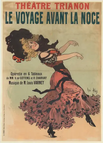 Théâtre Trianon. Le voyage avant la noce av René Péan