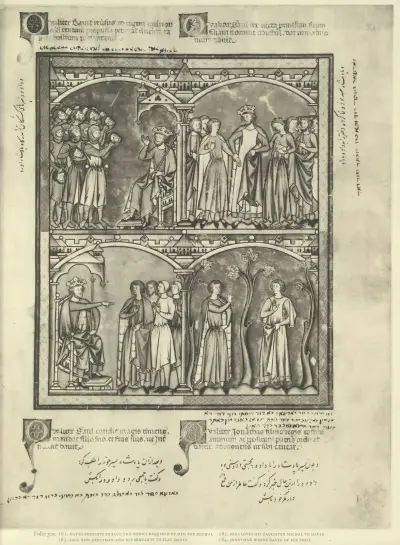 A Book of Old Testament illustrations of the middle of the thirteenth century Pl.59 av Montague Rhodes James