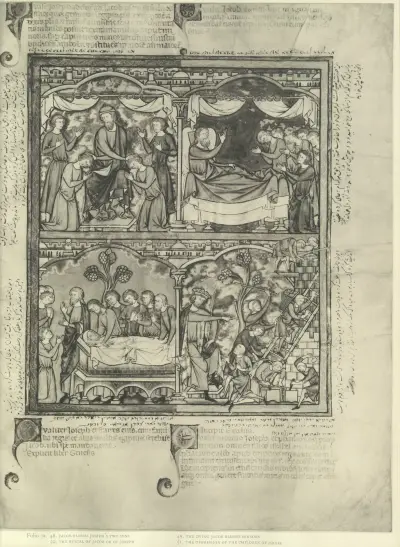 A Book of Old Testament illustrations of the middle of the thirteenth century Pl.13 av Montague Rhodes James