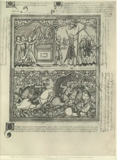 A Book of Old Testament illustrations of the middle of the thirteenth century Pl.25 av Montague Rhodes James