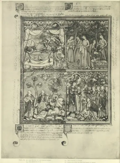 A Book of Old Testament illustrations of the middle of the thirteenth century Pl.14 av Montague Rhodes James