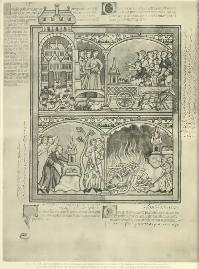 A Book of Old Testament illustrations of the middle of the thirteenth century Pl.42 av Montague Rhodes James