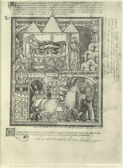A Book of Old Testament illustrations of the middle of the thirteenth century Pl.67 av Montague Rhodes James