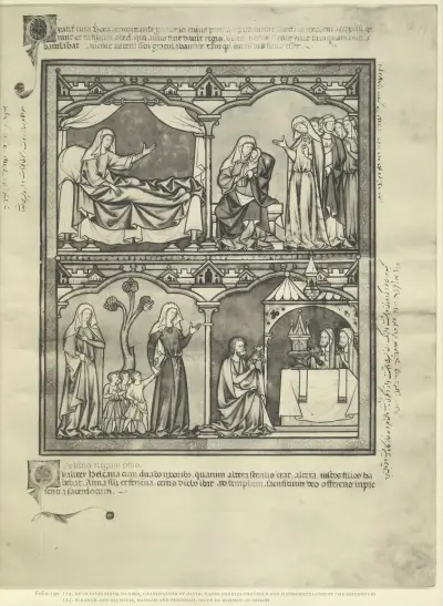 A Book of Old Testament illustrations of the middle of the thirteenth century Pl.37 av Montague Rhodes James