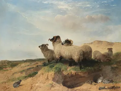 Lytham Sandhills av Richard Ansdell