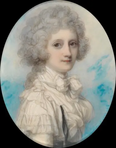 Elizabeth, Countess of Hopetown von Richard Cosway