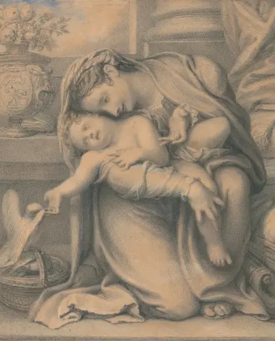 Madonna and Child av Richard Cosway