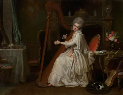 Marianne Dorothy Harland, Later Mrs. William Dalrymple av Richard Cosway