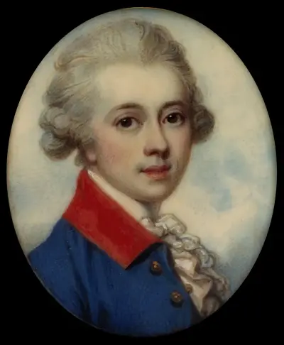 Portrait of a Gentleman av Richard Cosway