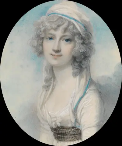 Portrait of a Young Lady av Richard Cosway