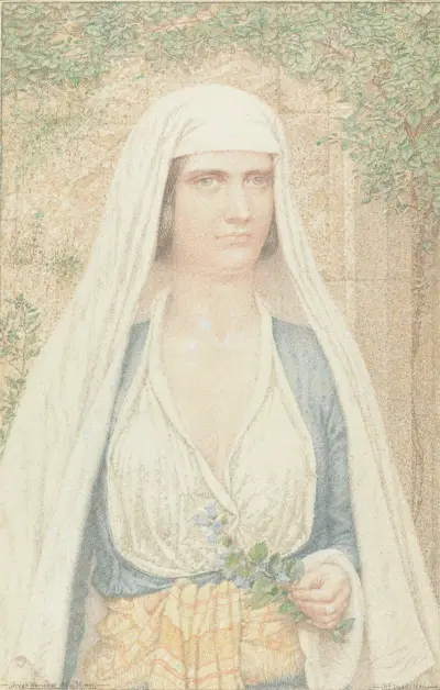 Greek Woman of Asia Minor av Richard Dadd