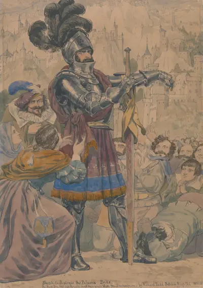 Sketch for the Passions; Pride av Richard Dadd