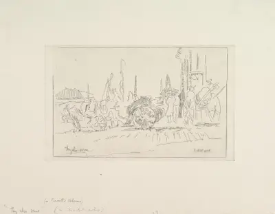 Barrett’s Veterans (They Also Serve) av Walter Richard Sickert