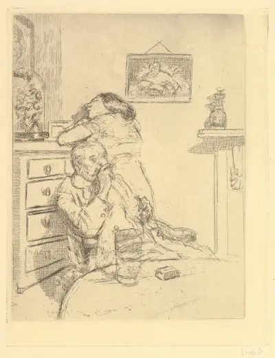 Ennui (The Medium Plate) av Walter Richard Sickert