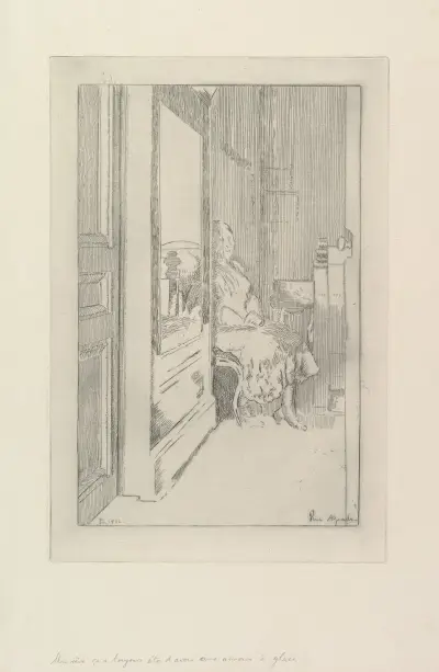 L’Armoire à glace (The Mirrored Wardrobe) av Walter Richard Sickert