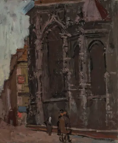 St Jacques, Dieppe av Walter Richard Sickert