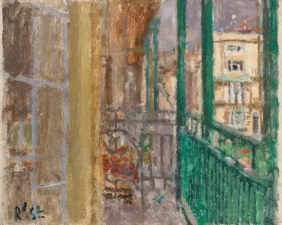 The Balcony, Bedford Square, Brighton av Walter Richard Sickert